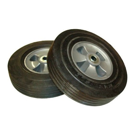 Specialmade Goods And Services Rubbermaid 10in Wheel Kit with Hardware Includes 2 10in Wheel, 4 Washers, 2 Axle Nuts FG1004L30000
